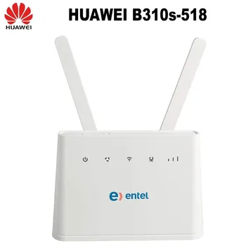 Huawei B310s-518 Отключени мобилен Wi-Fi рутер 4G LTE CPE със скорост 150 Mbps (4G LTE в границите на САЩ, Латинска Америка и Карибския басейн) + Rj-45 До 32 потребители