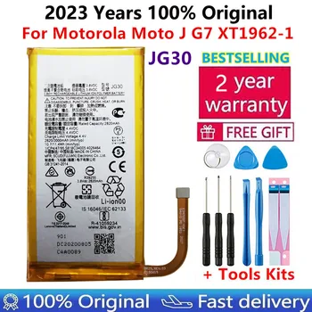 100% Оригинален Нов 3000 mah JG30 Батерия За Motorola Moto J G7 XT1962-1 Добро Качество на Батерии за Мобилни Телефони + Безплатни Инструменти