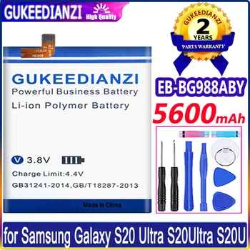 За Samsung Батерия за телефон с голям Капацитет EB-BG988ABY За Samsung Galaxy S20 Ultra S20Ultra S20U 5600 mah Литиево-полимерна Батерия
