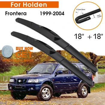 Четка за чистачки за кола за Holden Frontera 1999-2004 смяна на гума на предното стъкло силиконови чистачки на предното стъкло 18 