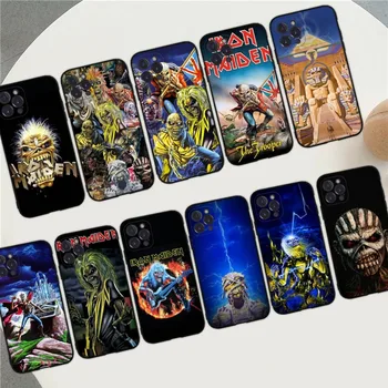 Калъф за телефон Skeleton Rock Band за iPhone 14 13 12 Mini 11 Pro XS Max X XR SE 6 7 8 Plus Мек силиконов калъф
