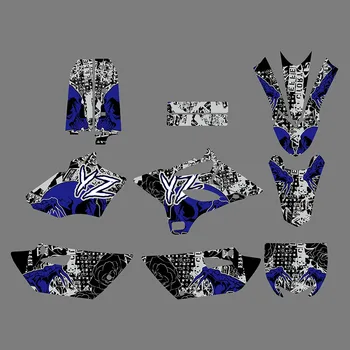 NICECNC Мотор 1 комплект Команден Фон Графична Стикер Комплект Стикери За Yamaha YZ85 YZ 85 2015-2020 2019 2017 2018 Нов Стил