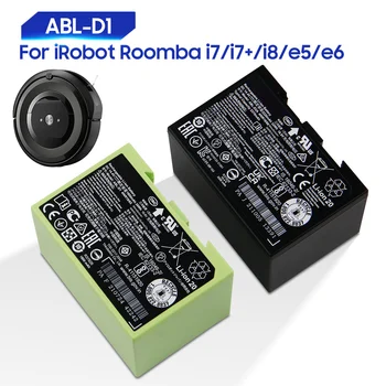 Оригиналната работа на смени Батерия за iRobot Roomba i7 i8 i7 + e5 e6 i7158 i4 i31502F e6198 + i8550 7550 ABL-D1 ABL-D2 Натурална Батерия