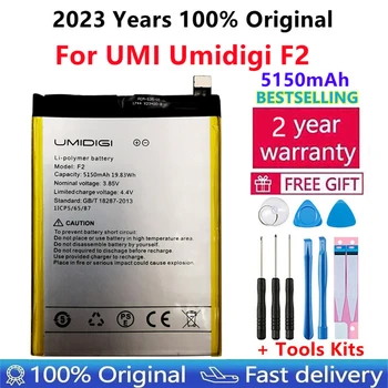 Оригинален Висококачествен За UMI Umidigi F2 Батерия с Капацитет 5150 ма, Разменени Батерия За Мобилен телефон Umidigi F 2 Bateria 