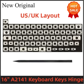 A2141 Панта на капака бутонна клавиатура САЩ, Великобритания, Оформление за Macbook Pro Retina 16