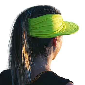 Обикновен слънцезащитен цилиндър, дамски широка периферия шапка от слънцето